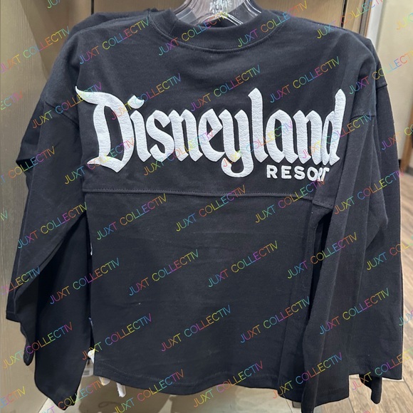 NWT Disney Parks Disneyland Kids Black Spirit Jersey
